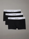 BOXER CON LOGO 3 PAIA, UB1 BLK, thumb