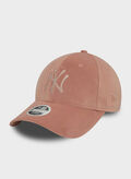 CAPPELLO NY YANKEES IN VELLUTO CON LOGO GLITTER, ROSE, thumb