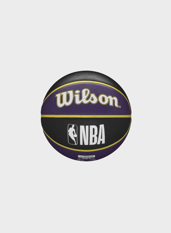 PALLONE BASKET LAKERS N.7 NBA, PURPLE, medium