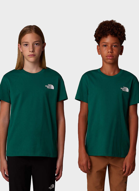 T-SHIRT SIMPLE DOME JUNIOR, EVER GREEN, medium