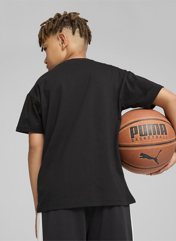 T-SHIRT WINNING SHOT RAGAZZO, 01 BLK, medium