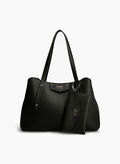 BORSA SHOPPING ZIP ECO BRENTON, BLA BLK, thumb