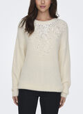 MAGLIONE CLARISSE CON PAJETTE, BIRCH, thumb