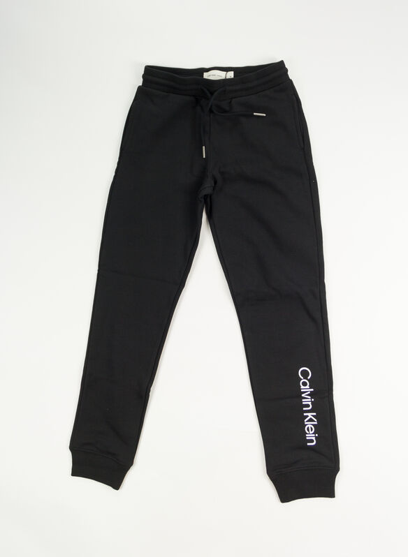 PANTALONE CON LOGO RAGAZZO, BEH BLK, medium