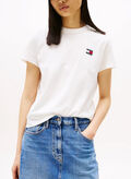 T-SHIRT MICRO LOGO, YBL WHT, thumb