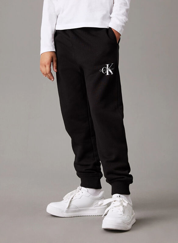 PANTALONI IN FELPA RAGAZZO, BEH BLK, medium