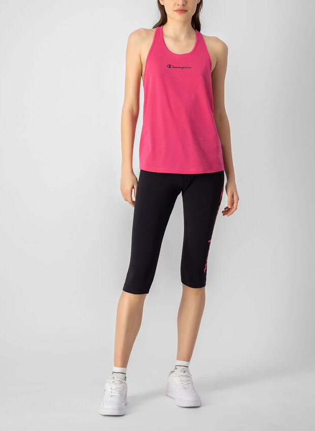 Champion Leggings Tech Ad Asciugatura Rapida Nero Donna