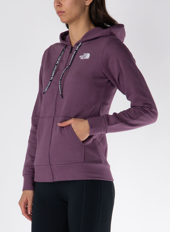 FELPA FULL ZIP BLANCA PEAK, PURPLE, medium