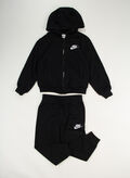 TUTA FULL ZIP CLUB ESSENTIAL JUNIOR, 023 BLK, thumb