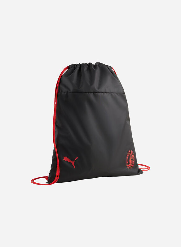 GYMSACK  MILAN ESSENTIAL UNISEX, 04 BLKRED, medium