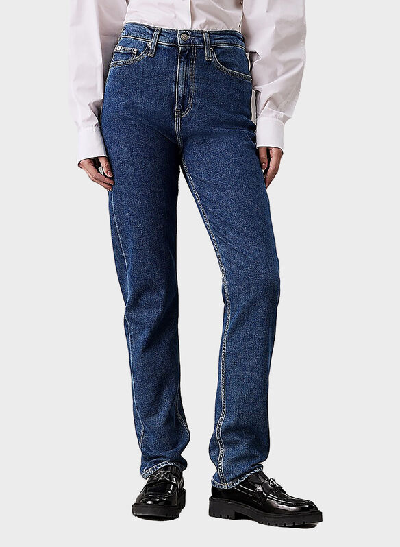 JEANS AUTHENTIC SLIM STRAIGHT, 1A4 DENIM, medium