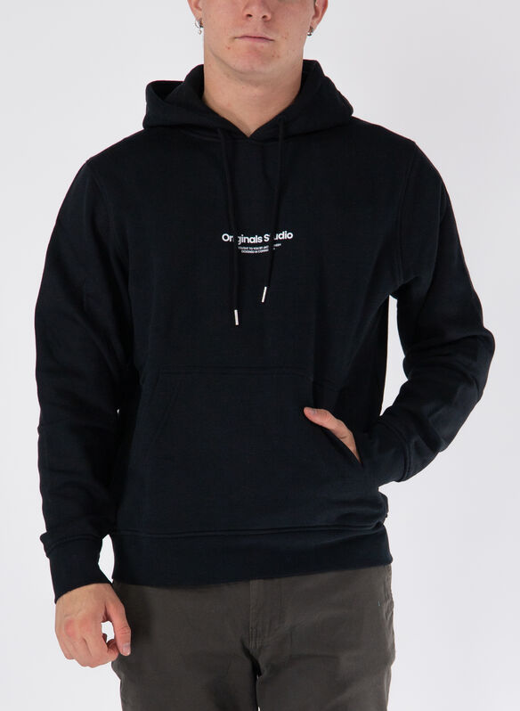 FELPA HOODIE ORIGINAL STUDIO, BLACK, medium