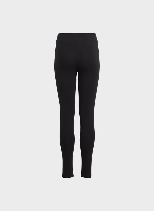 LEGGINGS ESSENTIAL LINEAR LOGO RAGAZZA, BLK, medium