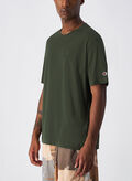 T-SHIRT CON LOGO TONO SU TONO, GS508 VERDONE, thumb