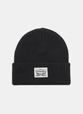 CAPPELLO IN MAGLIA BACKPATCH UNISEX, 059 BLK, thumb