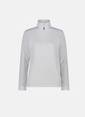 FELPA HALF ZIP JAGUARD, A001 WHT, thumb