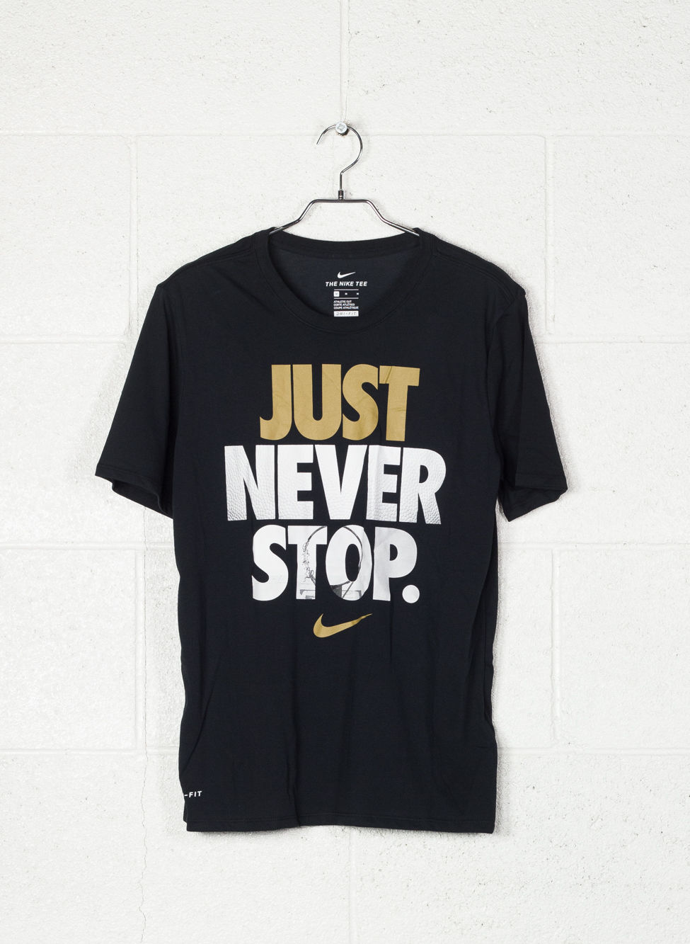 just never stop nike shirt