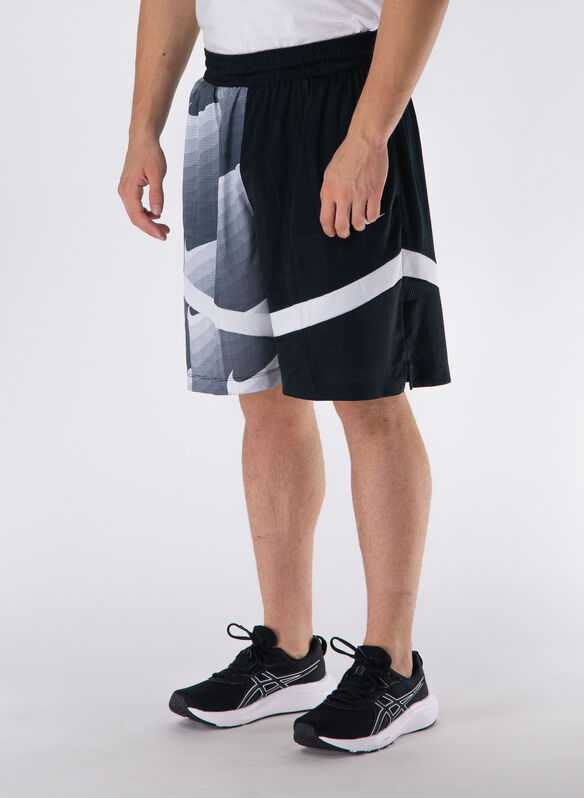 SHORTS 8IN GRAPHIC, 010 BLKGREY, medium