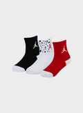 CALZA JORDAN ANTISCIVOLO 3 PAIA, 001 WHTBLKRED, thumb