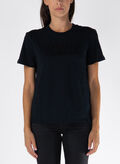 T-SHIRT LOGO STRASS, UC001 BLK, thumb