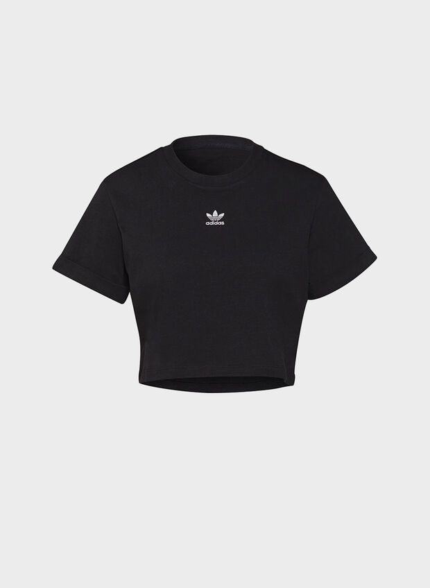 ADIDAS T-SHIRT ADICOLOR OVERSIZE Donna Nero