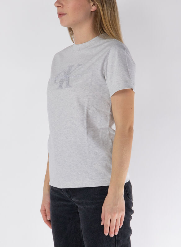 T-SHIRT MONOGRAMMA, P6G GREY, medium