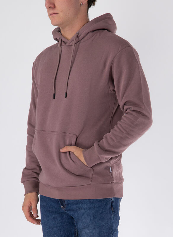 FELPA HOODIE PLAIN, TWILIGHT MAUVE CIPRIA, medium