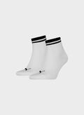 CALZA QUARTER  HERITAGE 2PAIA UNISEX, 002 WHT, thumb