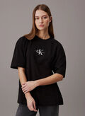 T-SHIRT BOYFRIEND MONOGRAMMA, BEH BLK, thumb