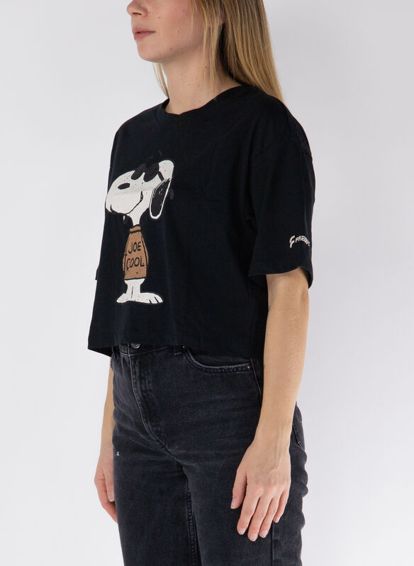 T-SHIRT SNOOPY, N BLK, medium