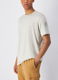 T-SHIRT IN JERSEY QUICK-DRY, ES057 BEIGE, thumb