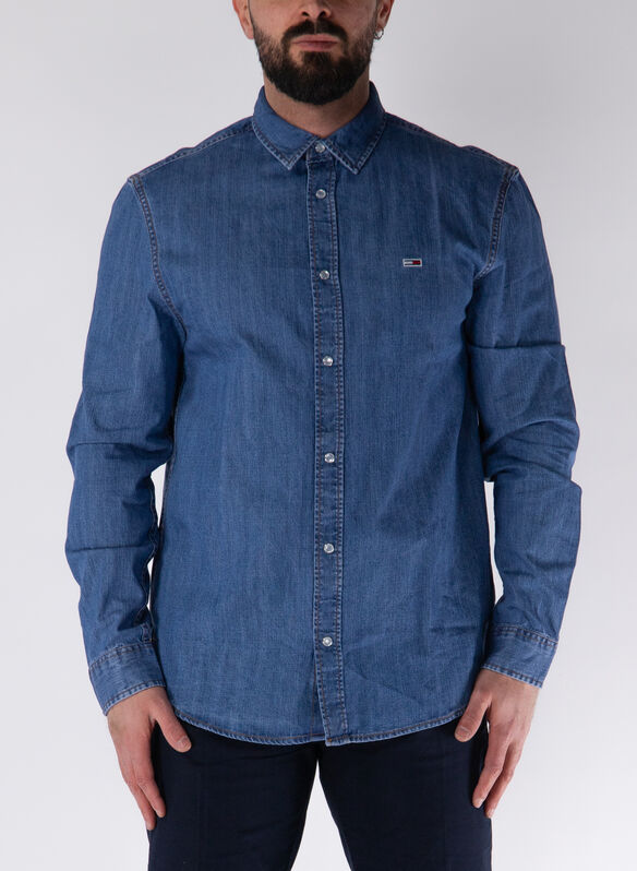 CAMICIA DENIM, 1A5 DENIM, medium