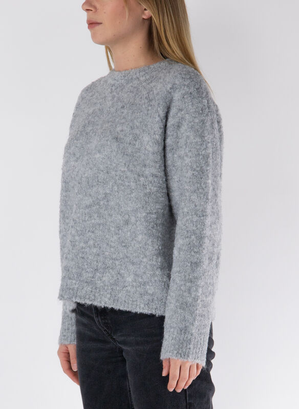 MAGLIONE ONLCIROLA, LIGHT GREY MELANGE, medium