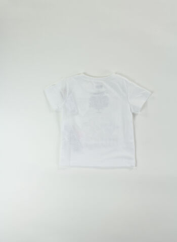 T-SHIRT CON STAMPA INFANT, W1T WHT, small