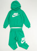 TUTA CLUB FELPA HOODIE + PANTALONE BIMBO, E5D GREEN, thumb