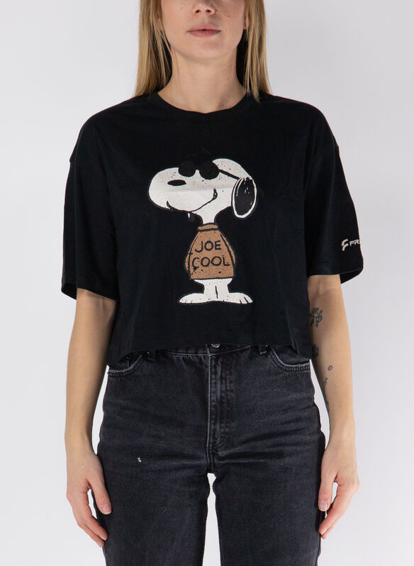 T-SHIRT SNOOPY, N BLK, medium