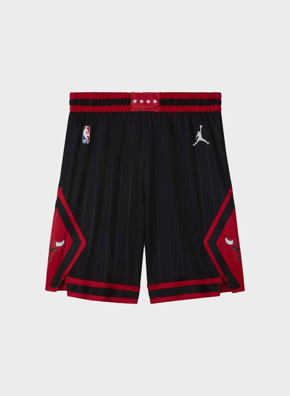 SHORTS NBA CHICAGO BULLS, 010 BLKRED, medium