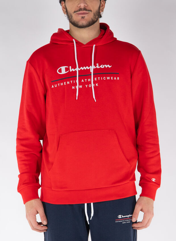 FELPA HOODIE GRAPHIC SHOP, RS011 RED, large