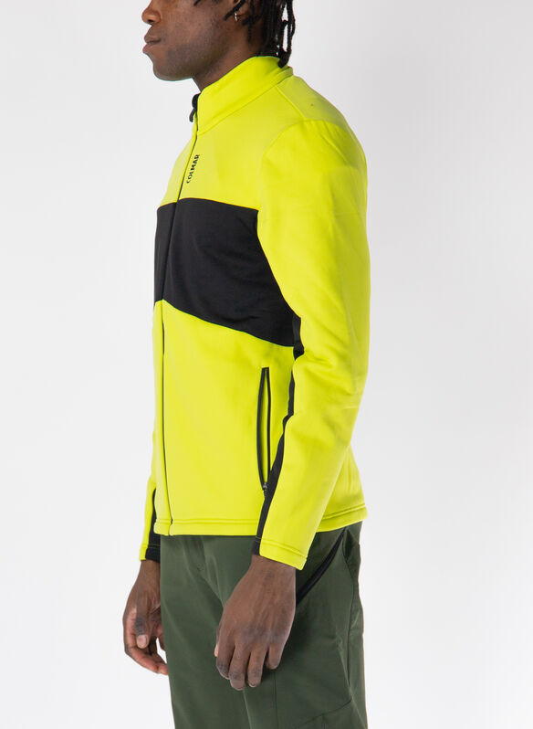 MAGLIA TERMICA 1/2 ZIP, 301 LIMEBLK, medium