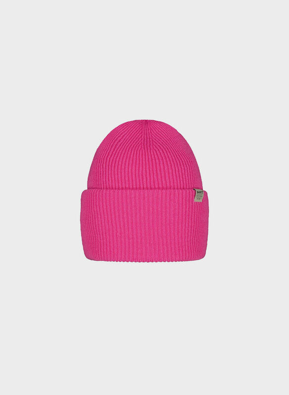 CAPPELLO IN MAGLIA HAVENO CON RISVOLTO UNISEX, 0030 PINK, medium