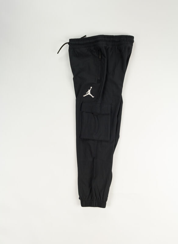 PANTALONE JORDAN WOVEN CARGO RAGAZZA, 023 BLK, medium