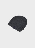 CAPPELLO IN MAGLIA RHODOZ UNISEX, 0021 CHARCOAL, thumb