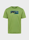 T-SHIRT MC TRK FINGAL VIII GRAPHIC, BLV GREEN, thumb