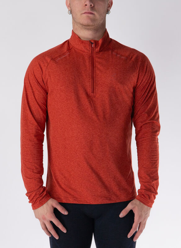 MAGLIA CUSCO 1/2 ZIP, 908 RED MEL, medium