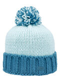 CAPPELLO A MAGLIA CON PONPON JUNIOR, E309 TEAL, thumb