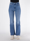 JEANS SYLVIA A CAMPANA E VITA ALTA, 1A4 STONE, thumb