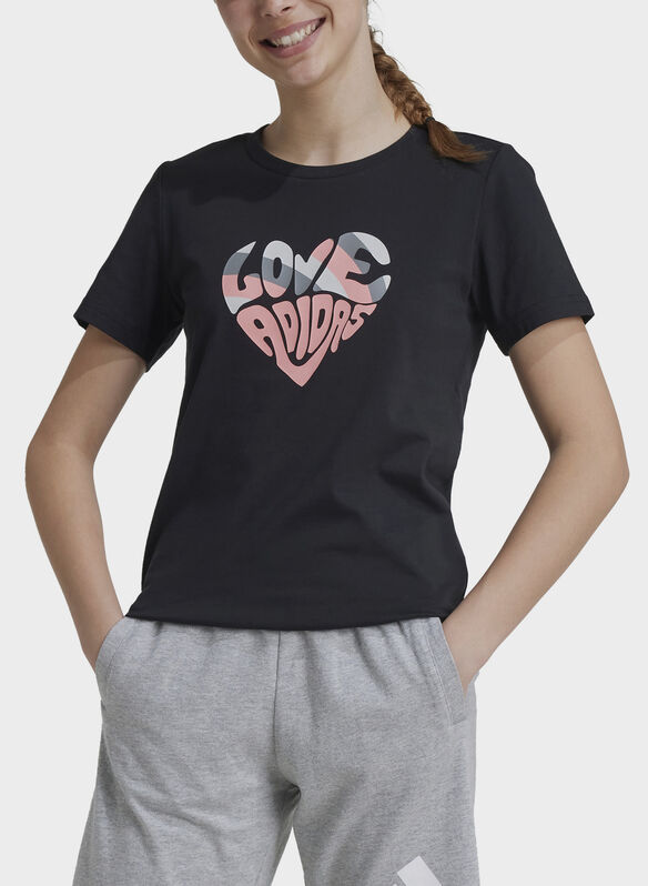 T-SHIRT XPRESS RAGAZZA, BLK, medium