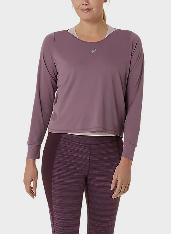 MAGLIA LONGSLEEVE NAGINO, 500 MAUVE, medium