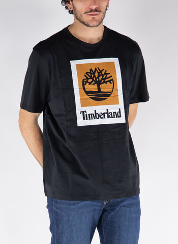 T-SHIRT CON STAMPA, 001BLK, small