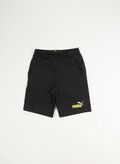 SHORTS ESSENTIAL RAGAZZO, 01 BLK, thumb